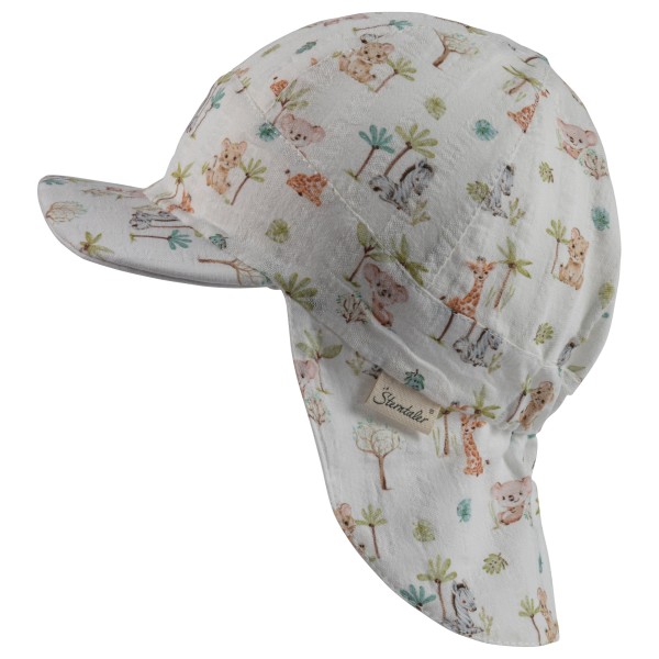 Sterntaler - Kid's Reversible Cap Baby Animals - Gorra