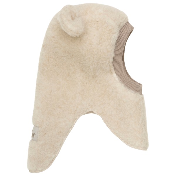 Huttelihut - Kid's Balaclava Bear Ears Wool Teddy - Beanie