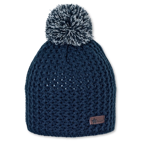 Sterntaler - Kid's Knitted Bobble Hat - Beanie