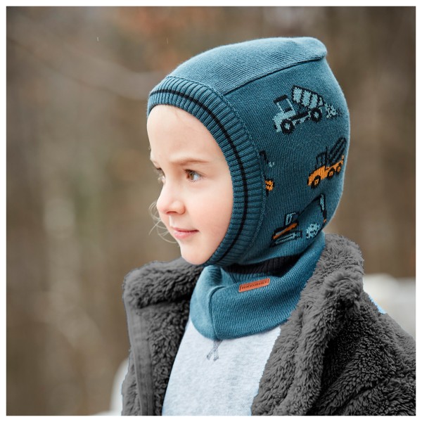 maximo - Boy's Slouch Hat Construction Vehicles All-over - Hue