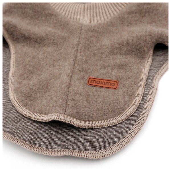 maximo - Kid's Mini-Schlupfmütze Zipfel und Pompons Fleece - Muts