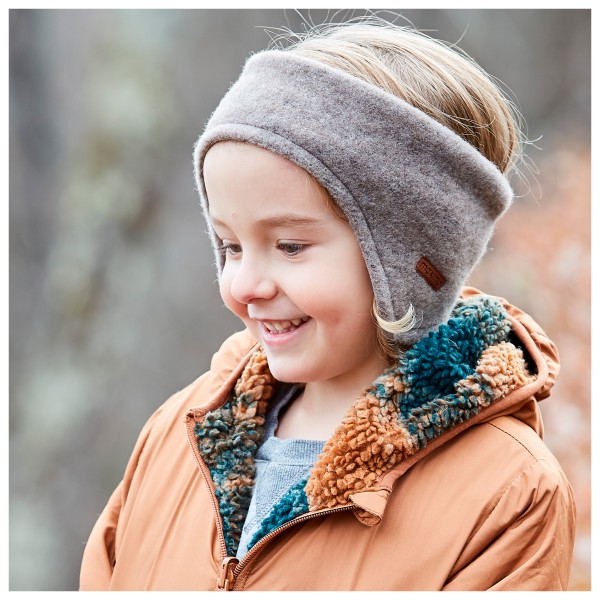 maximo - Kid's Mini Headband Sewn Out Wool Fleece - Bandeau