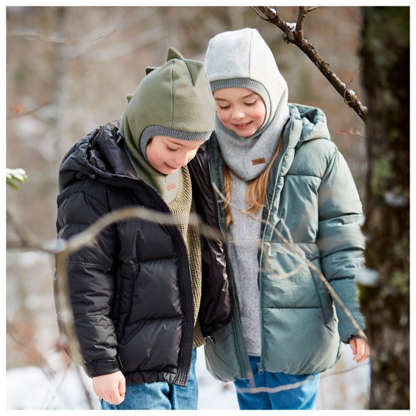 maximo - Mini-Schlupfmütze Dino Fleece mit Jerseyfutter - Mütze