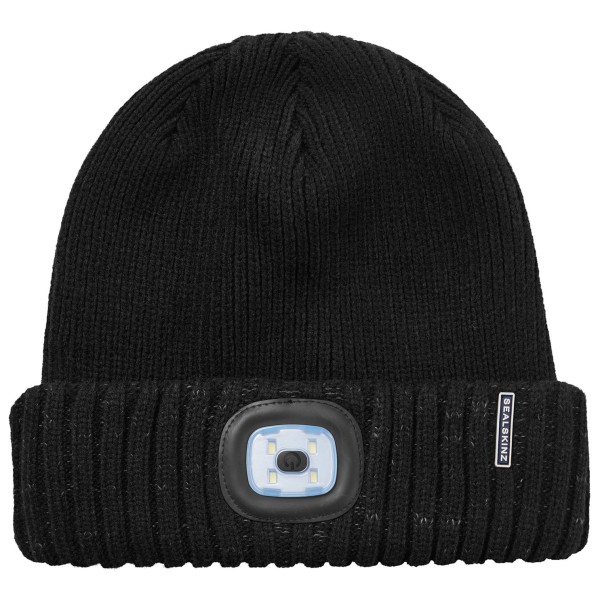 SEALSKINZ Kirstead Cold Weather Hat, Black, XXL