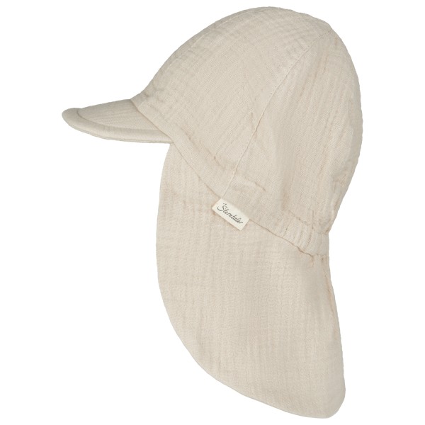 Sterntaler - Kids' Peaked Cap with Neck Flap - Muslin - Cap