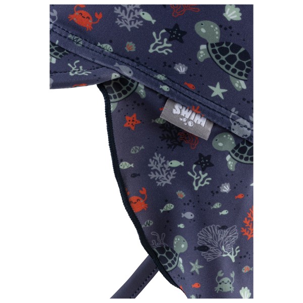 Sterntaler - Kids' Peaked Cap with Neck Flap - Underwater - Cap