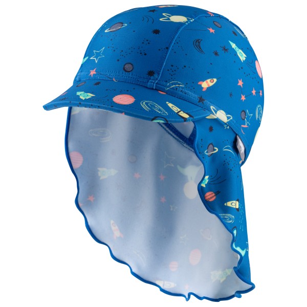 Sterntaler - Kids' Peaked Cap with Neck Flap - Space - Cap