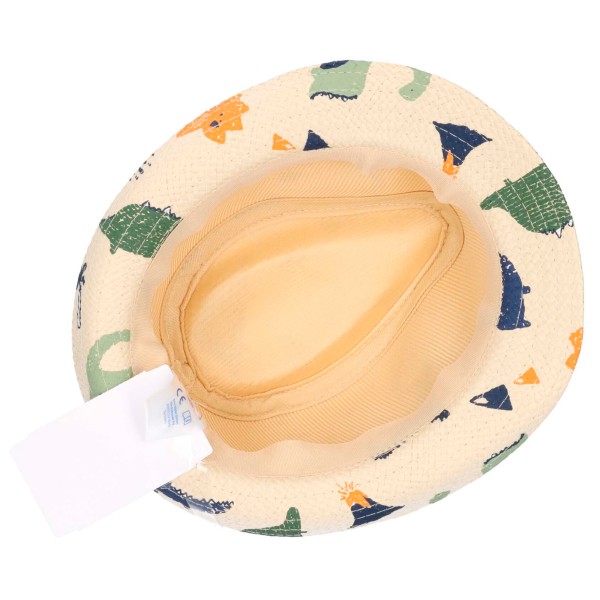 Sterntaler - Kids' Straw Hat - Dinosaur - Cappello