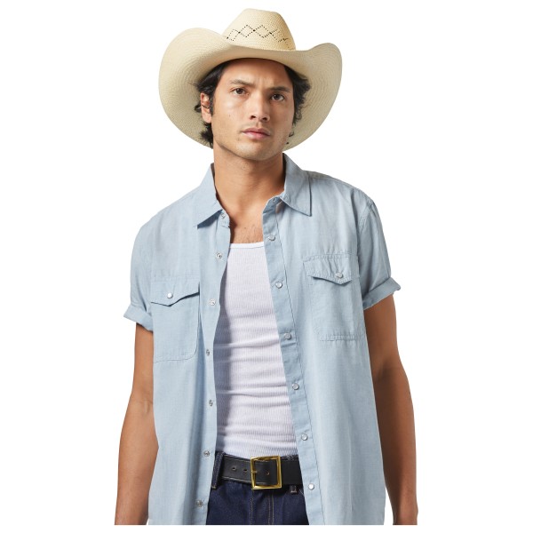 Brixton - Laredo Panama Straw Cowboy Hat - Hattu