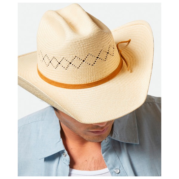 Brixton - Laredo Panama Straw Cowboy Hat - Hattu