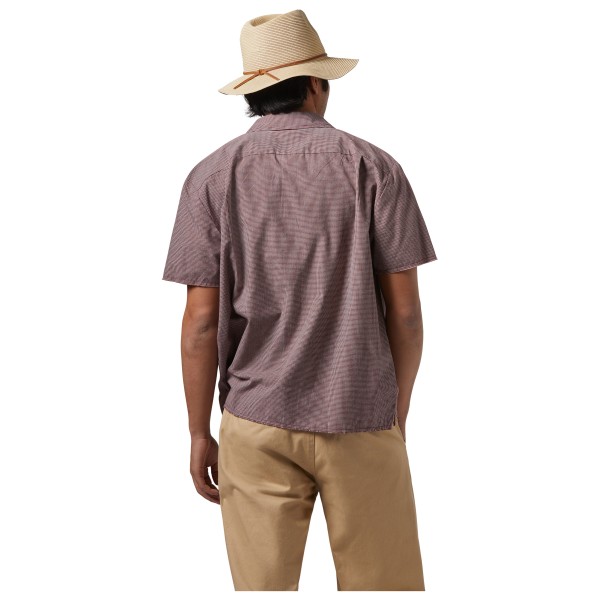 Brixton - Wesley Straw Packable Fedora - Hattu