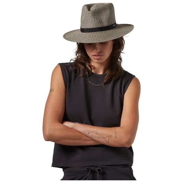 Brixton - Women's Carolina Straw Packable Travel - Sombrero