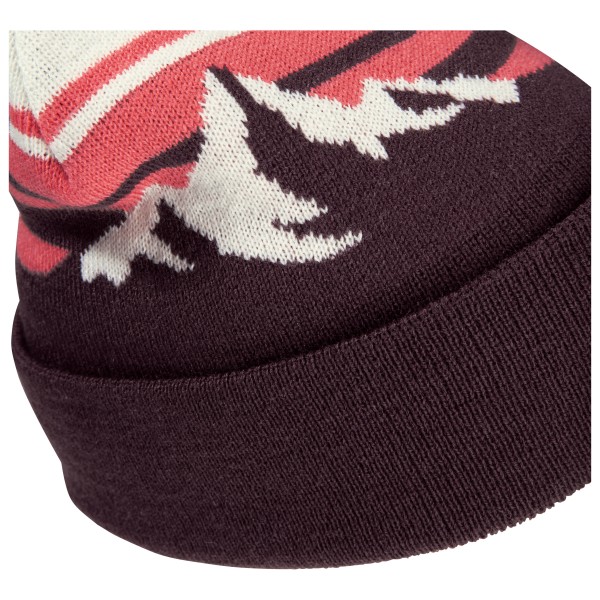 Jack Wolfskin - Kid's Stripy Pompom Beanie - Hue