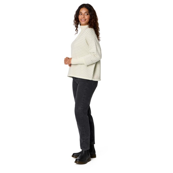 Stoic - Women's Heavy MerinoKnit MMXX.Norbotten Half Zip - Merinowollen trui