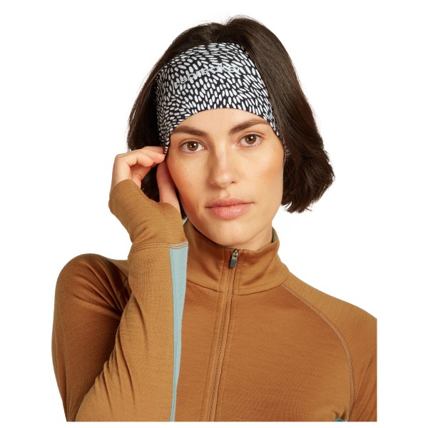Icebreaker - Merino 200 Oasis Headband Flock Forms AOP - Hoofdband