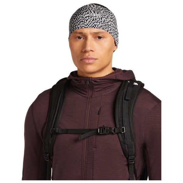 Icebreaker - Merino 200 Oasis Headband Flock Forms AOP - Hoofdband