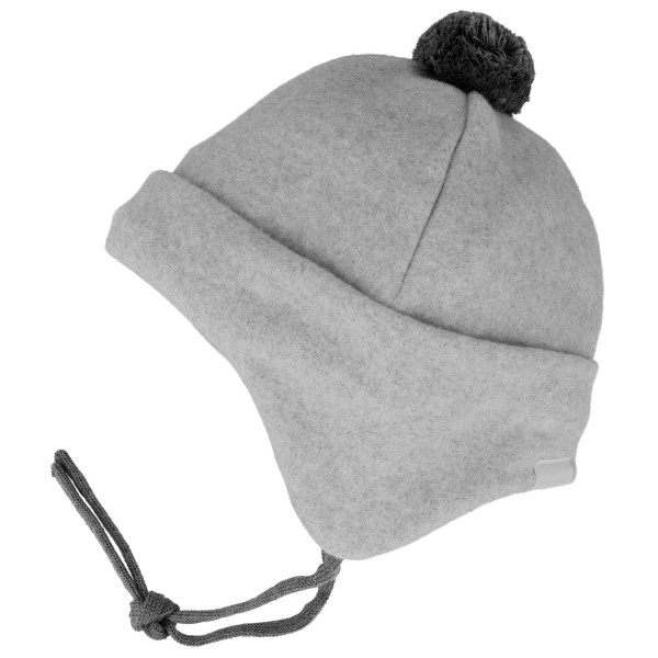 maximo - Kids' Mini Beanie with Pom-pom and Tie - Berretto