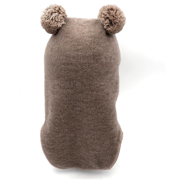 maximo - Kids' Mini Slouch Beanie with Wool Fleece and Pom-poms - Balaclava