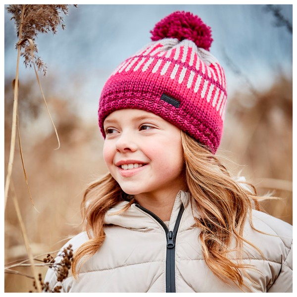 maximo - Kids' Beanie with Pom-pom - Hue