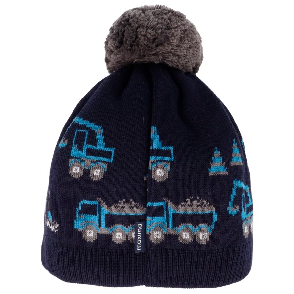 maximo - Mini Boys' Beanie with Pom-pom - Myssy