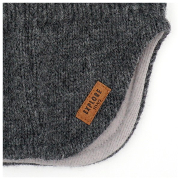 maximo - Mini Boys' Slouch Beanie - Raccoon - Pasamontañas