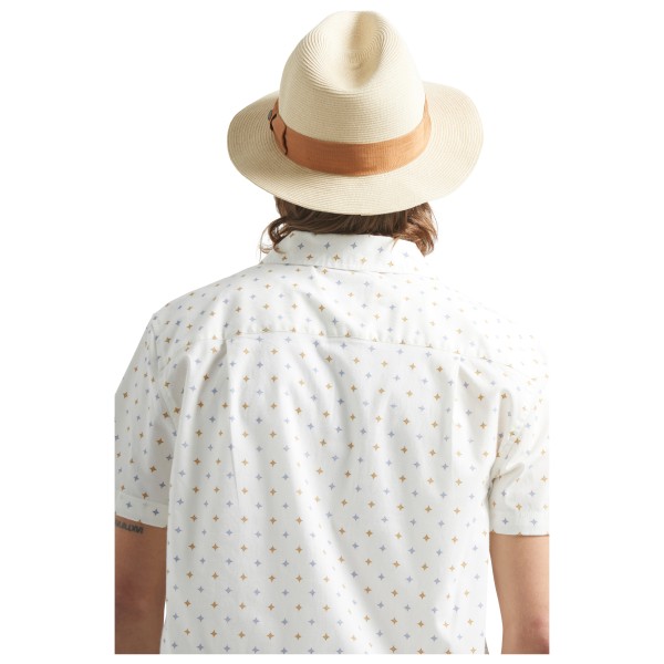Brixton - Roma Straw Packable Fedora - Hatt