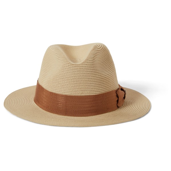 Brixton - Roma Straw Packable Fedora - Hut
