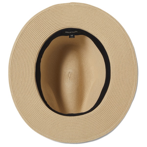 Brixton - Roma Straw Packable Fedora - Sombrero