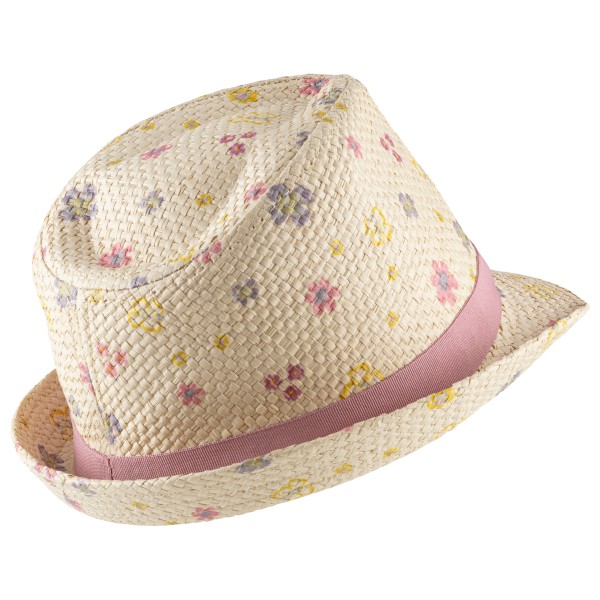 Sterntaler - Kid's Straw Hat – Flowers - Hattu