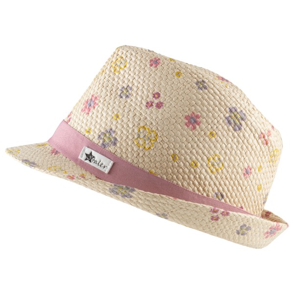 Sterntaler - Kid's Straw Hat – Flowers - Hattu