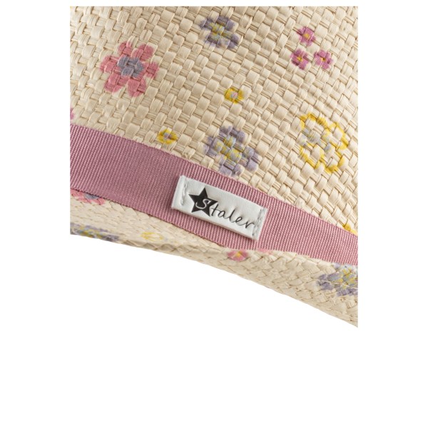 Sterntaler - Kid's Straw Hat – Flowers - Hattu