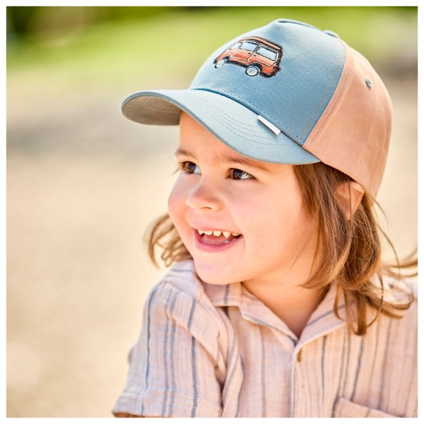 maximo - Boy's Cap - Camping Bus, Hook-and-Loop Fastening - Lippalakki