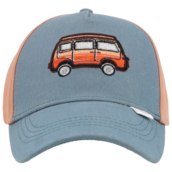 maximo - Boy's Cap Camping Bus Stickerei Klettverschluss - Cap