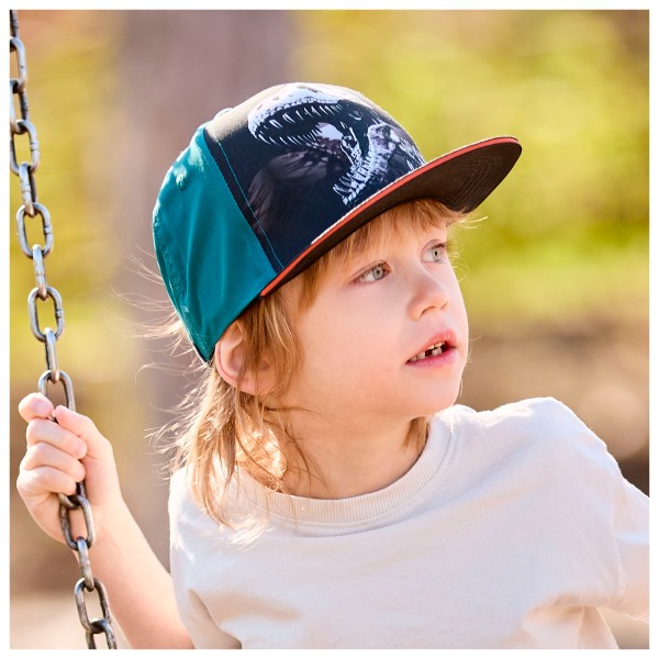 maximo - Boy's Cap - Dinosaur, Snap-Back Closure - Lippalakki