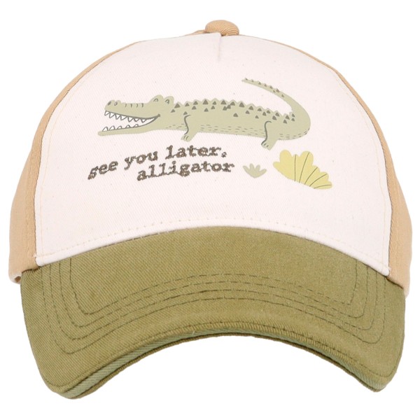 maximo - Boy's Cap - Crocodile, Hook-and-Loop Closure - Keps