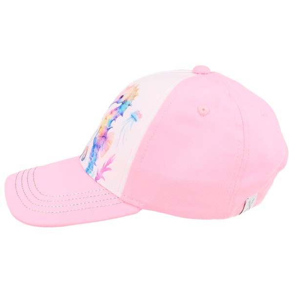 maximo - Girl's Cap - Terry Cloth Seahorse, Hook-and-Loop Closure - Cap