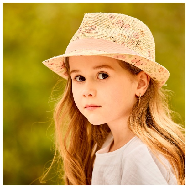 maximo - Girl's Trilby - Butterfly Lining - Hatt
