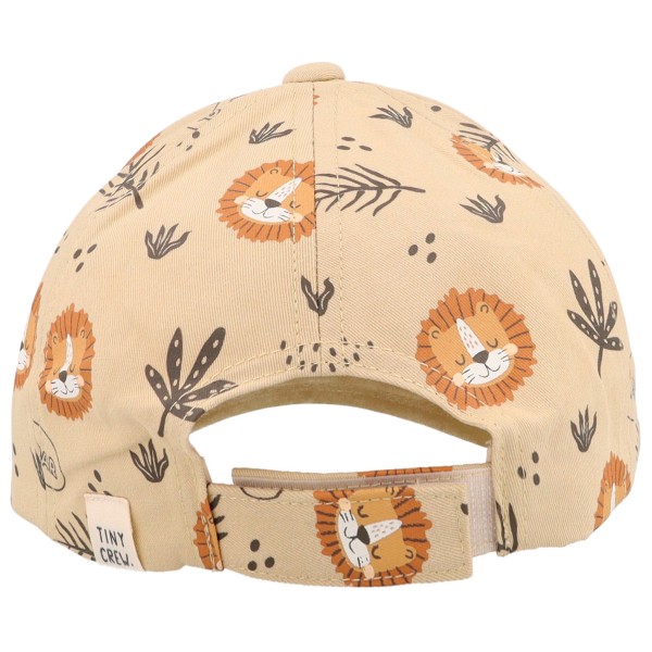 maximo - Kid's Mini Boy's Cap - Lion Patch, Light Washed Look - Lippalakki