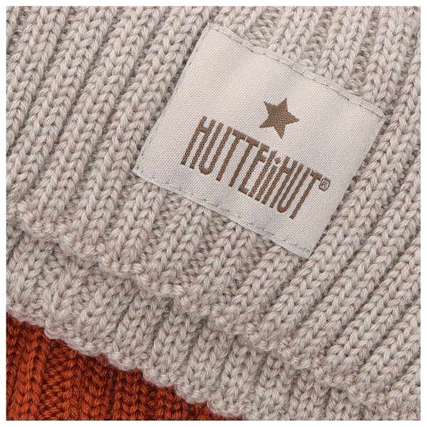 Huttelihut - Kid's Hat Wool Knit Color Block - Mütze