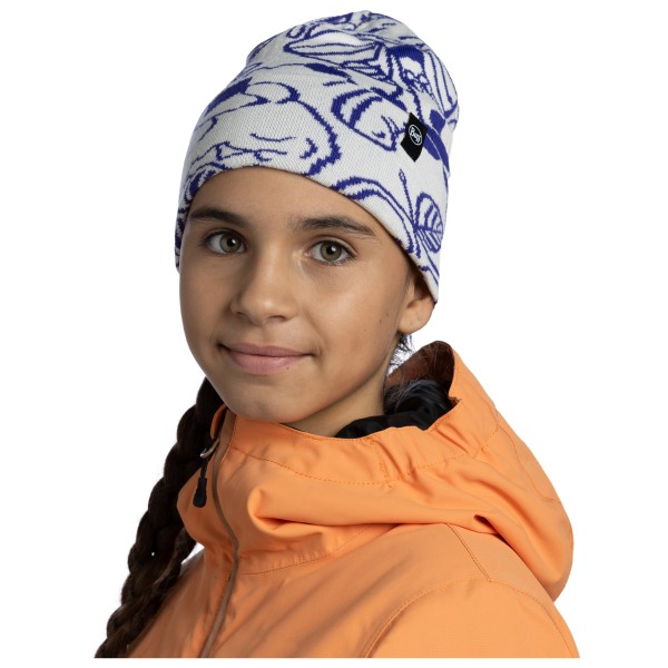 Buff - Kid's Knitted Beanie Sulmy - Hue