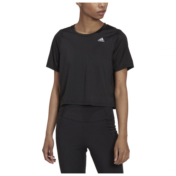 adidas - Women's Fast Crop Tee - Löpartröja