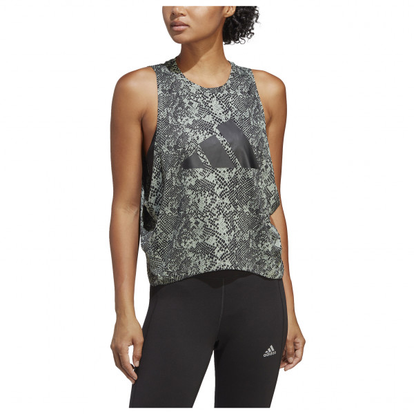adidas - Women's Icons AOP Tee - Camiseta sin mangas
