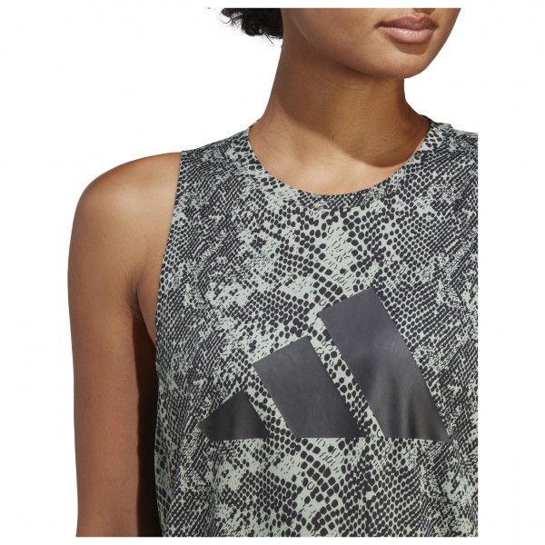 adidas - Women's Icons AOP Tee - Camiseta sin mangas