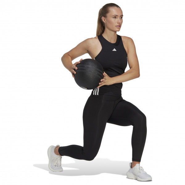 adidas - Women's Training Essentials 3-Stripes Tanktop - Camiseta sin mangas