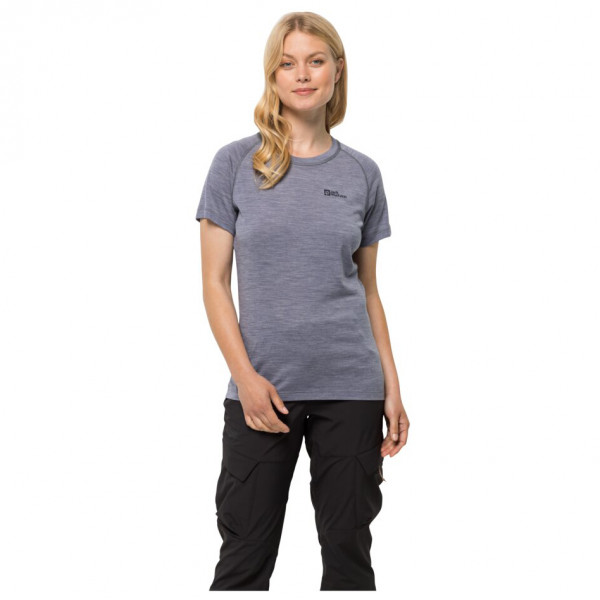 Jack Wolfskin - Women's Kammweg S/S - Merinotröja