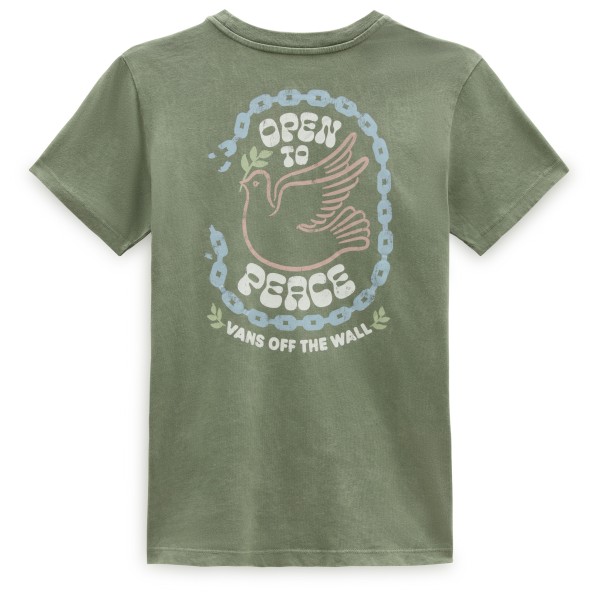 Vans - Women's Open to Peace Crew - Camiseta de manga corta