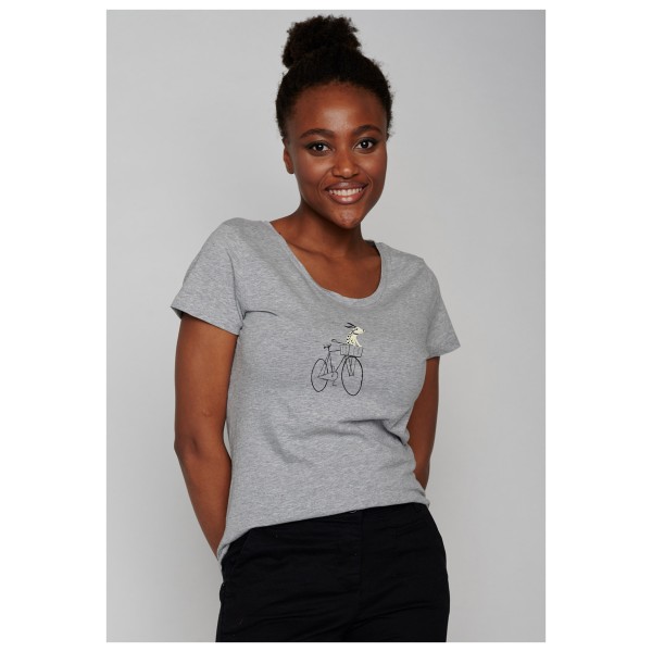GreenBomb - Women's Bike Dog Basket (Loves) - Camiseta de manga corta