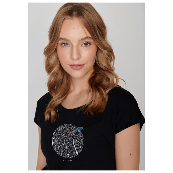 GreenBomb - Women's Nature Branch Circle (Cool) - Camiseta de manga corta