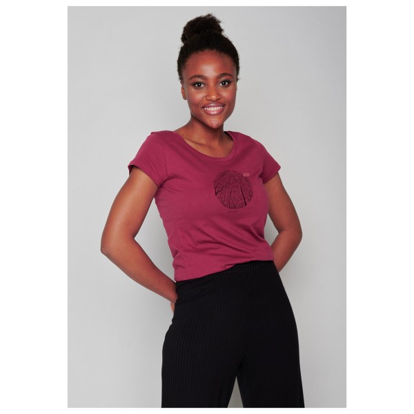 GreenBomb - Women's Nature Branch Circle (Loves) - Camiseta de manga corta