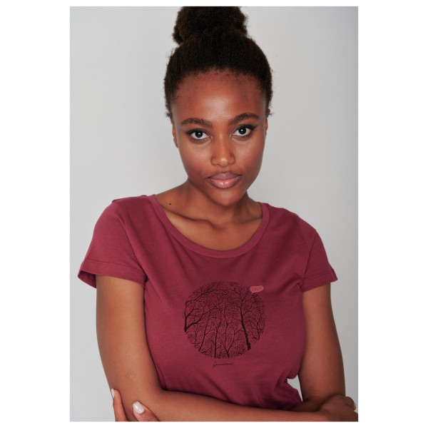 GreenBomb - Women's Nature Branch Circle (Loves) - Camiseta de manga corta